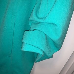 Aqua Oversized Blazer